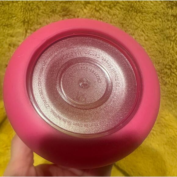 Dunkin' Summer 2024 Collection Silicone Sipper pink cold drink tumbler w/ straw - Picture 6 of 6